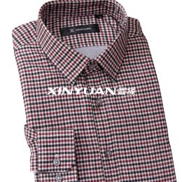 真丝羊绒混纺男长袖衬衫（加蚕丝绒里衬）SYC8001-SYC8005