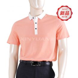 GT3975 高档男式丝棉T恤